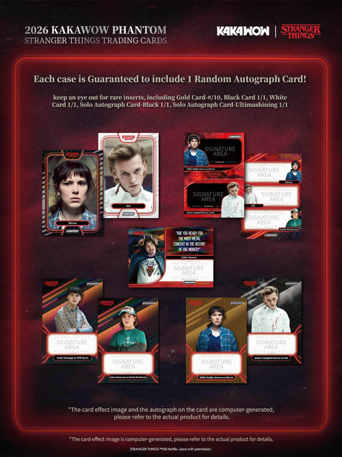 2026 Kakawow Phantom Stranger Things Trading Cards Hobby