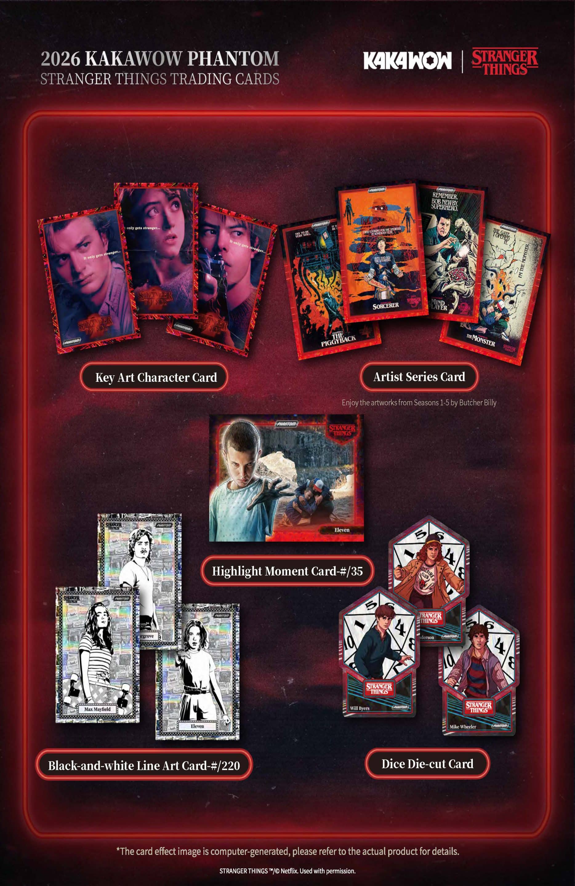 2026 Kakawow Phantom Stranger Things Trading Cards Hobby