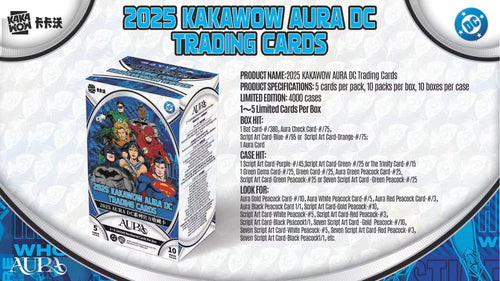 2025 KAKAWOW DC Trading Cards Hobby Box [ENG]