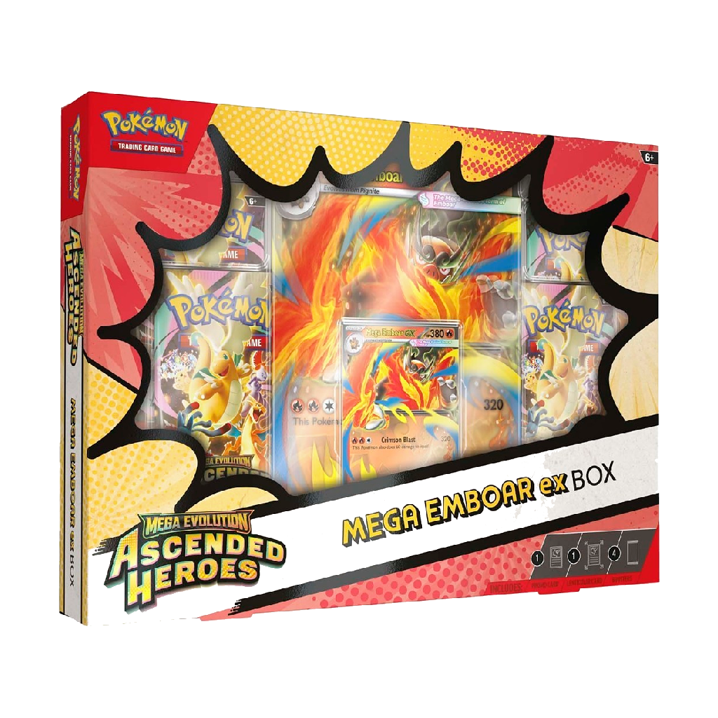 Pokemon TCG: Mega Evolution-Ascended Heroes ex Box