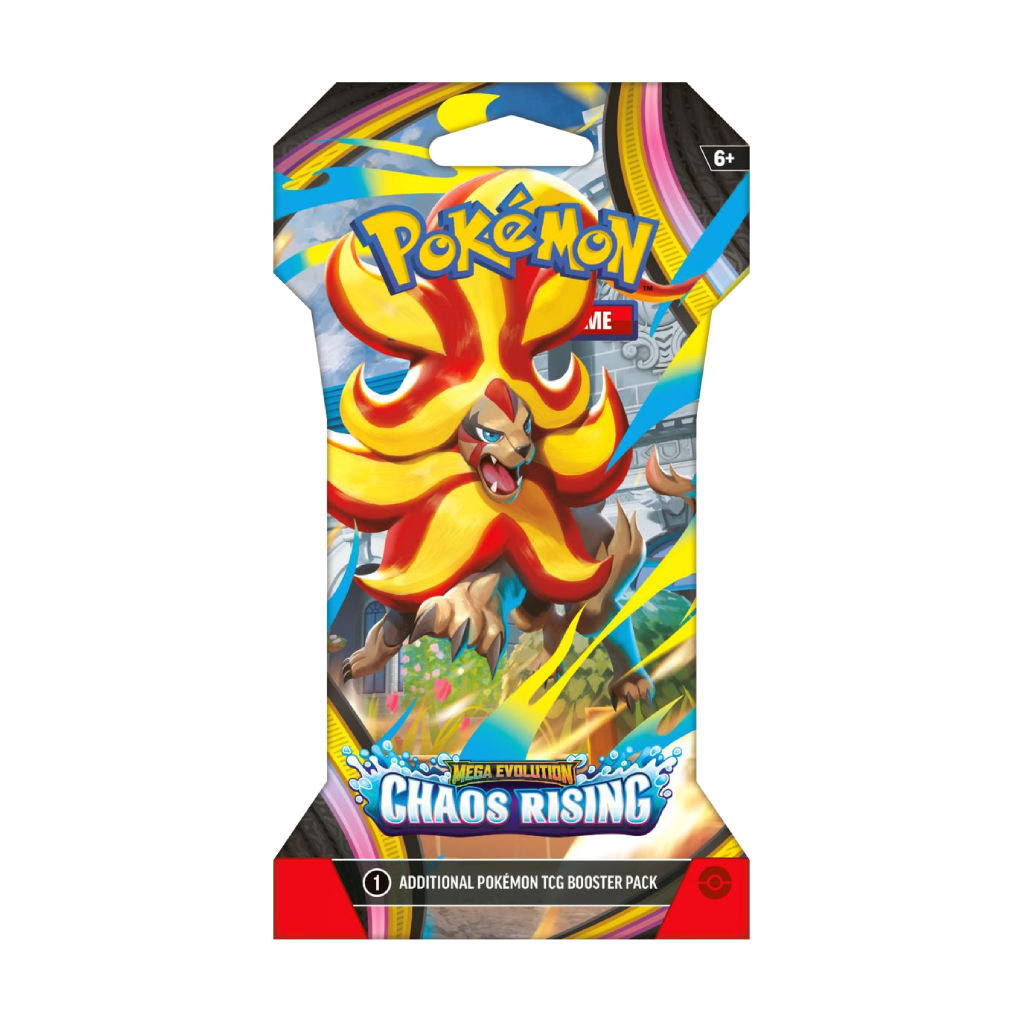 Pokemon TCG: Mega Evolution-Chaos Rising Sleeved Booster Packs