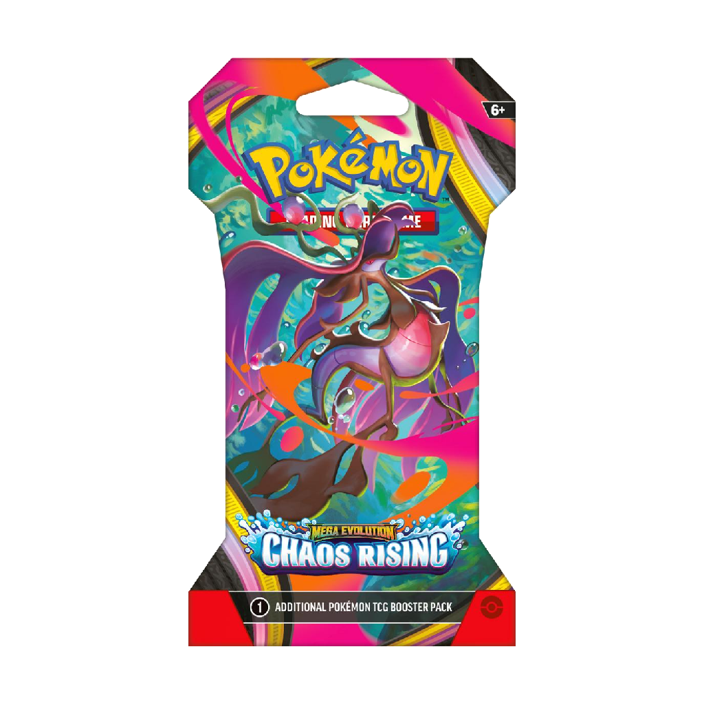 Pokemon TCG: Mega Evolution-Chaos Rising Sleeved Booster Packs