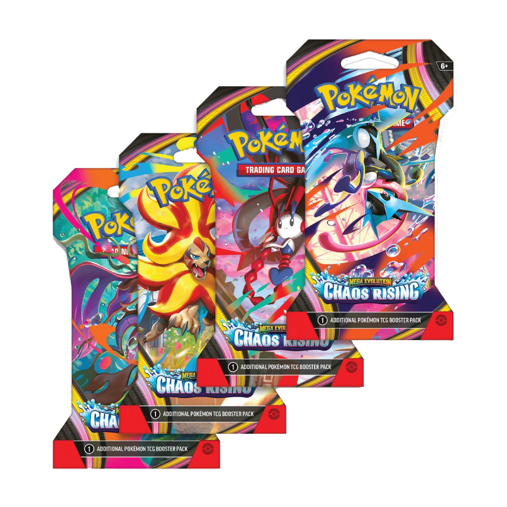 Pokemon TCG: Mega Evolution-Chaos Rising Sleeved Booster Packs