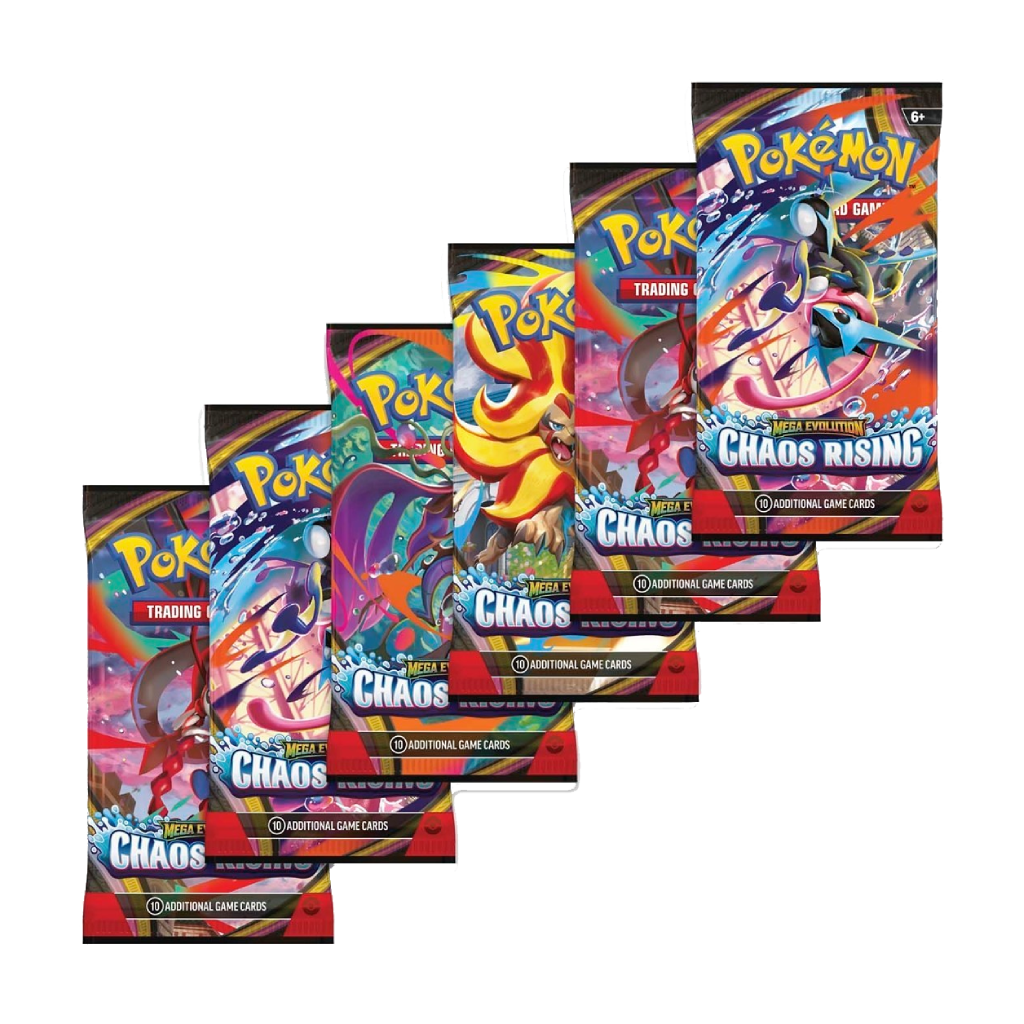 Pokemon TCG: Mega Evolution-Chaos Rising Booster Bundle