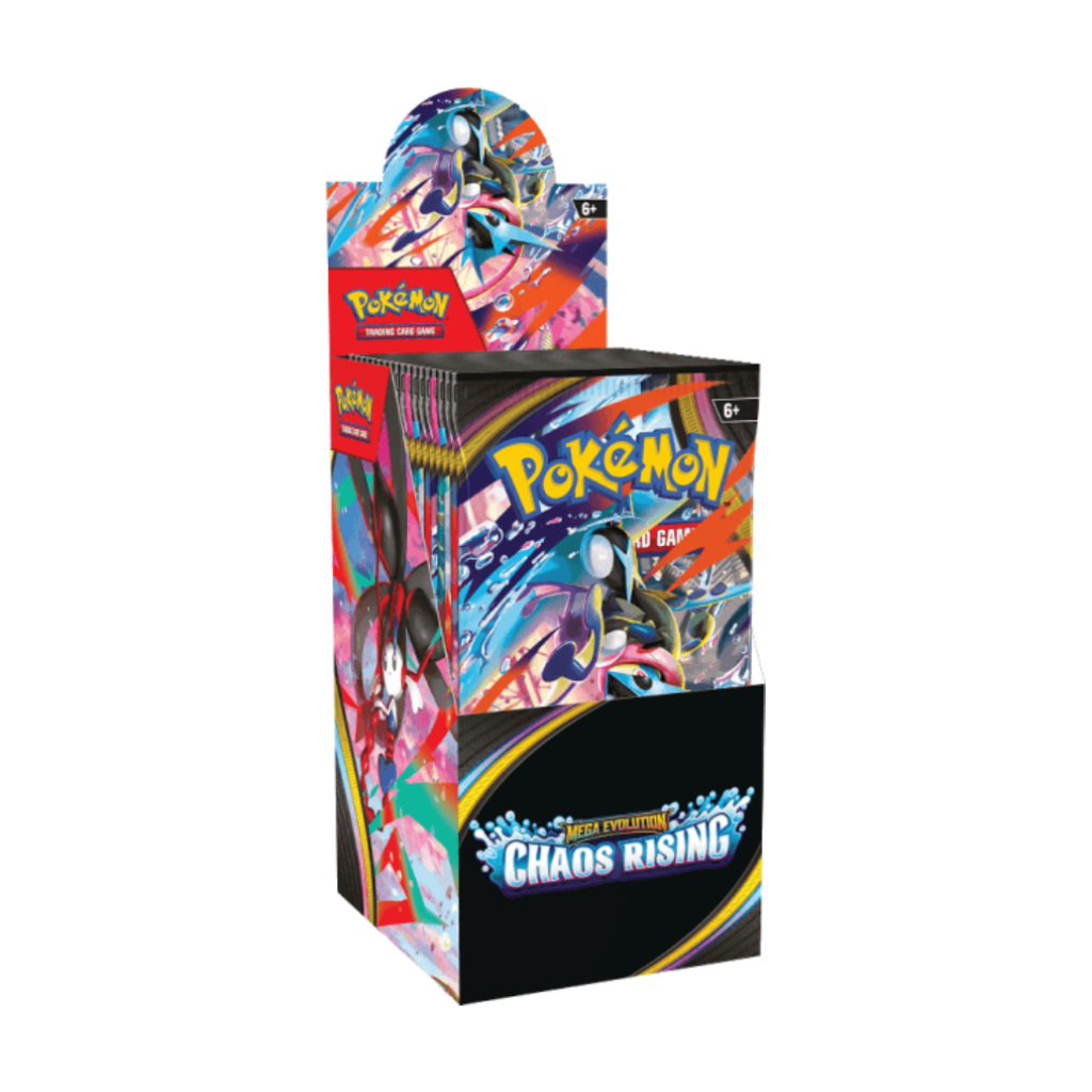 Pokemon TCG: Mega Evolution-Chaos Rising Half Booster Display Box (18 Packs)