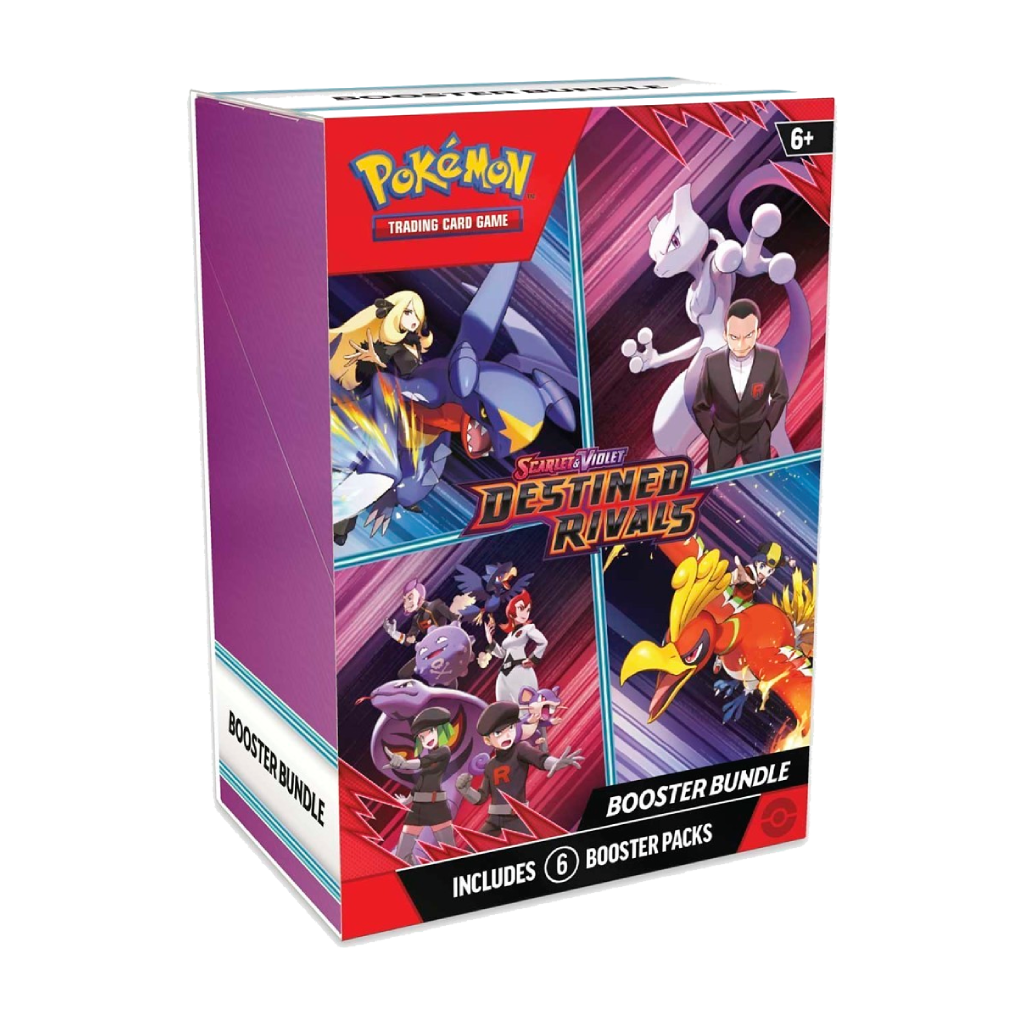Pokemon TCG: Scarlet & Violet-Destined Rivals Booster Bundle (6 Packs)