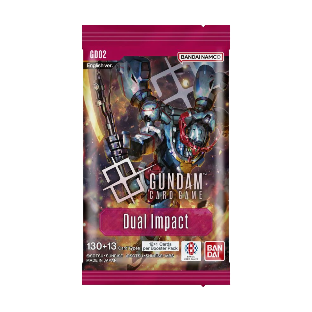 Gundam Card Game "Dual Impact" GD02 Booster Pack [ENG]