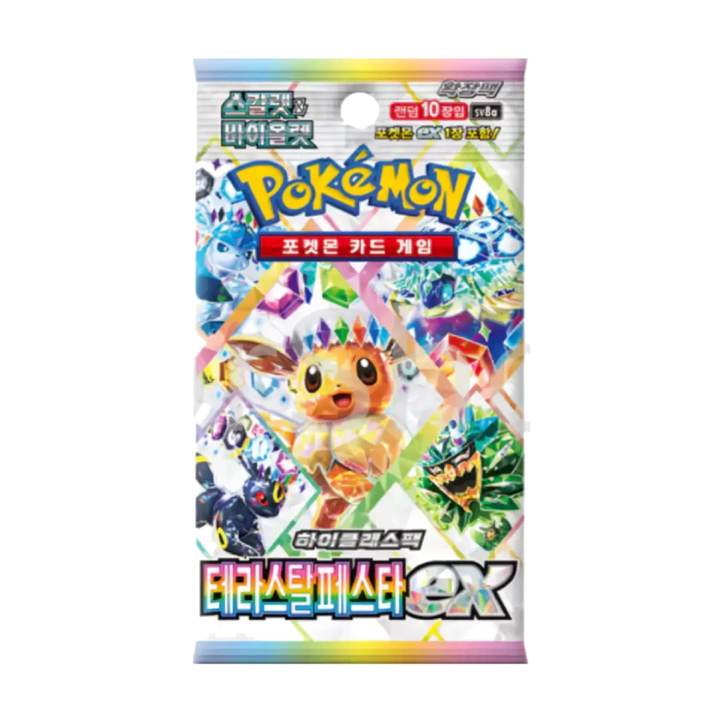Pokemon TCG: Terastal Festival SV8A Booster Pack (KR)