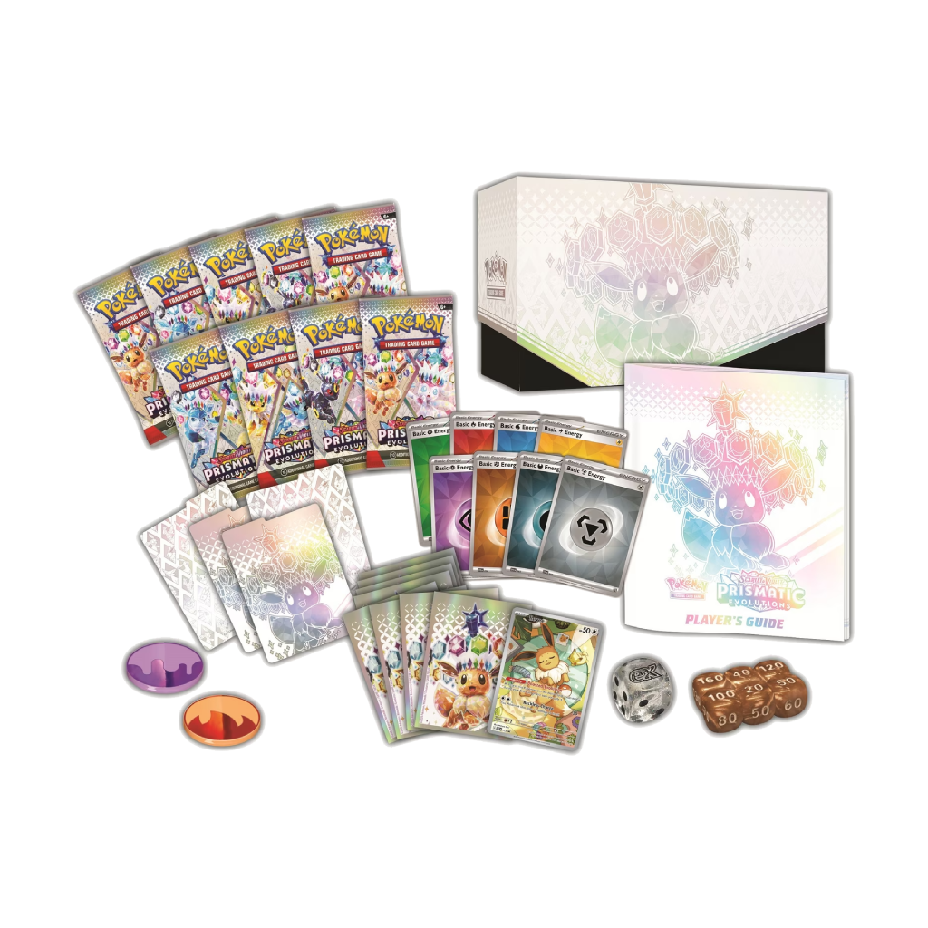 Pokemon TCG: Scarlet & Violet-Prismatic Evolutions Elite Trainer Box