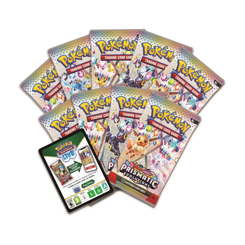 Pokemon TCG: Scarlet & Violet-Prismatic Evolutions Elite Trainer Box