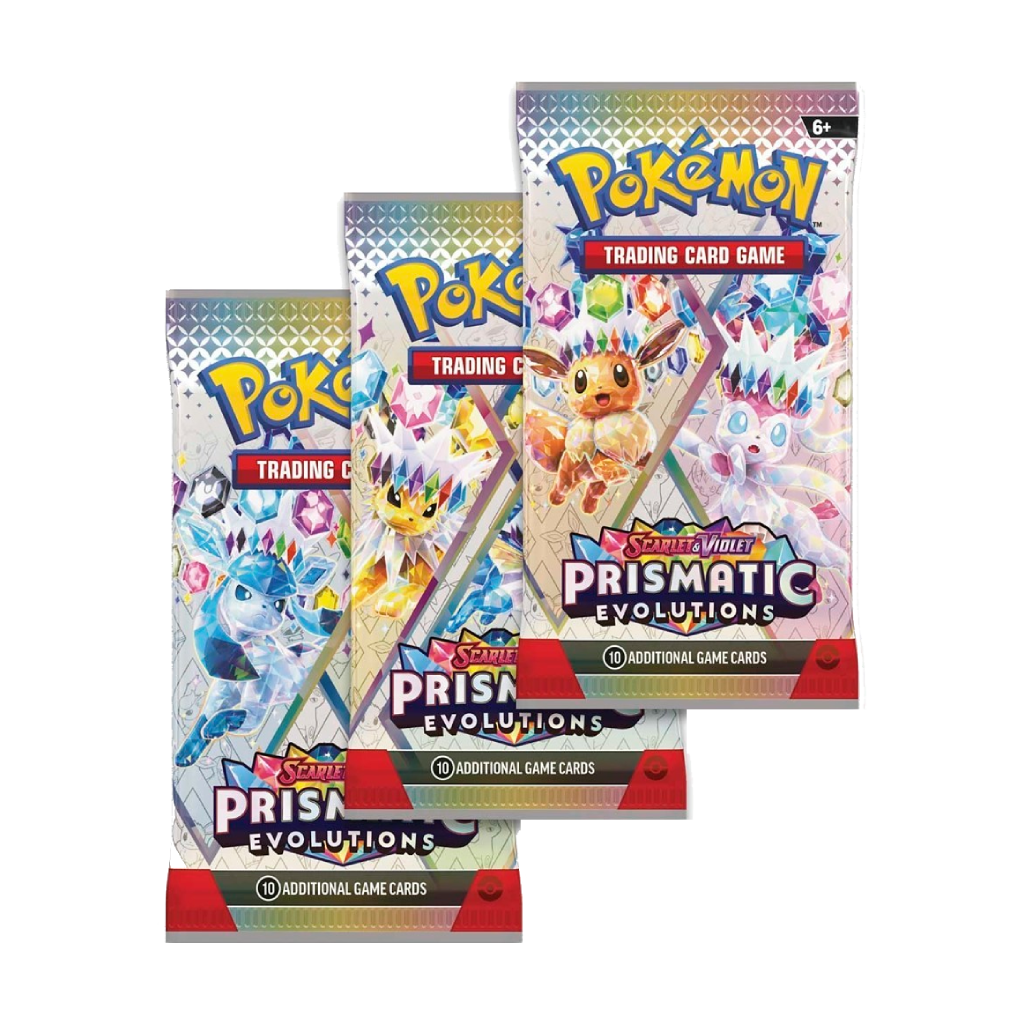 Pokemon TCG: Scarlet & Violet-Prismatic Evolutions Tech Sticker Collection (Random Art)