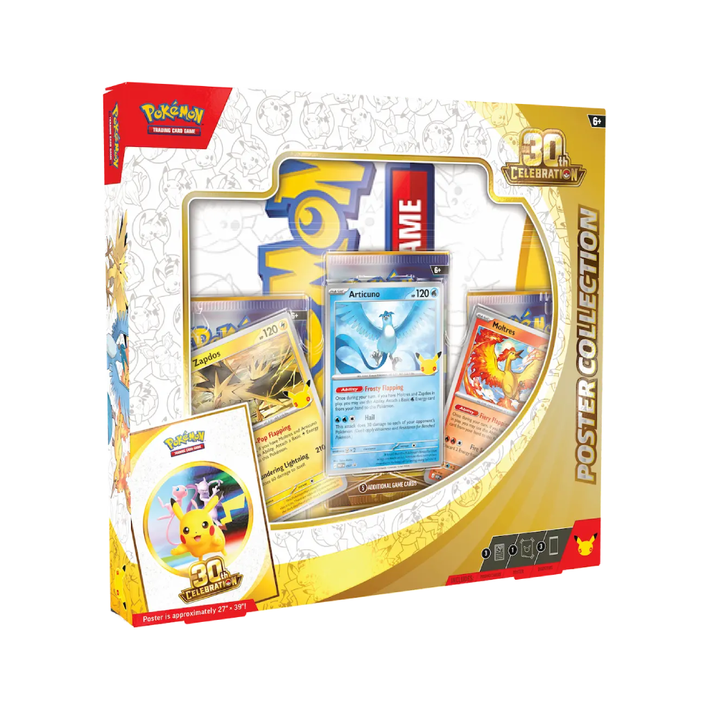 [PRE-ORDER] Pokemon TCG: 30th Anniversary Poster Collection