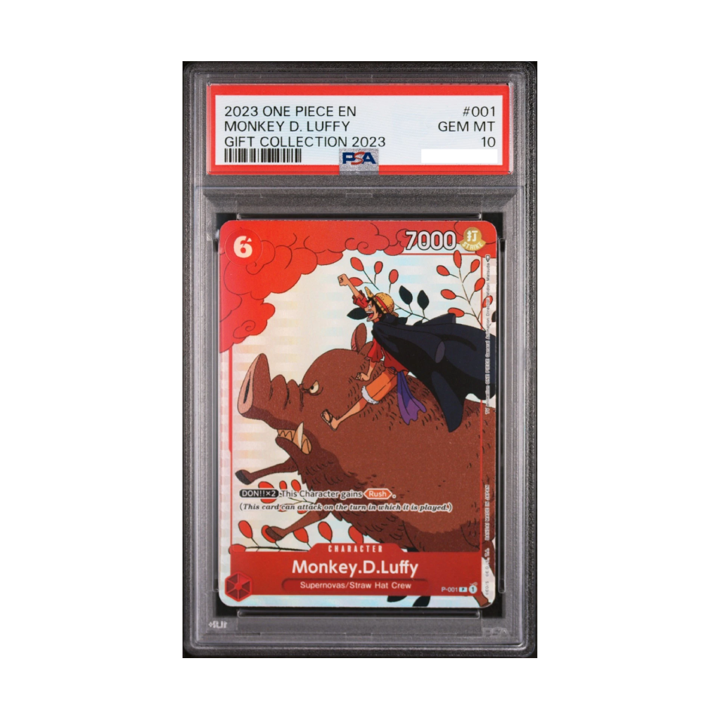 PSA 10- ONE PIECE GIFT COLLECTION 2023 #001 MONKEY D. LUFFY
