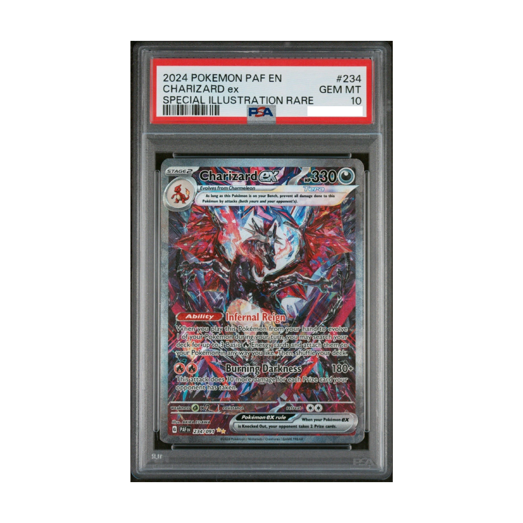 PSA 10- 2024 POKEMON SPECIAL ILLUSTRATION RARE CHARIZARD EX
