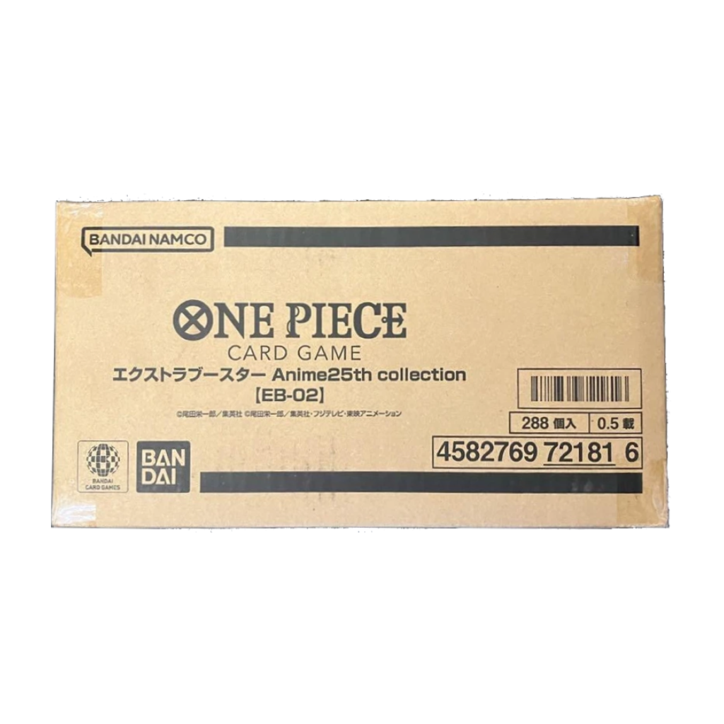 One Piece Card Game: 25th Anniversary Extra Booster [EB-02] Booster Box Case(JP)