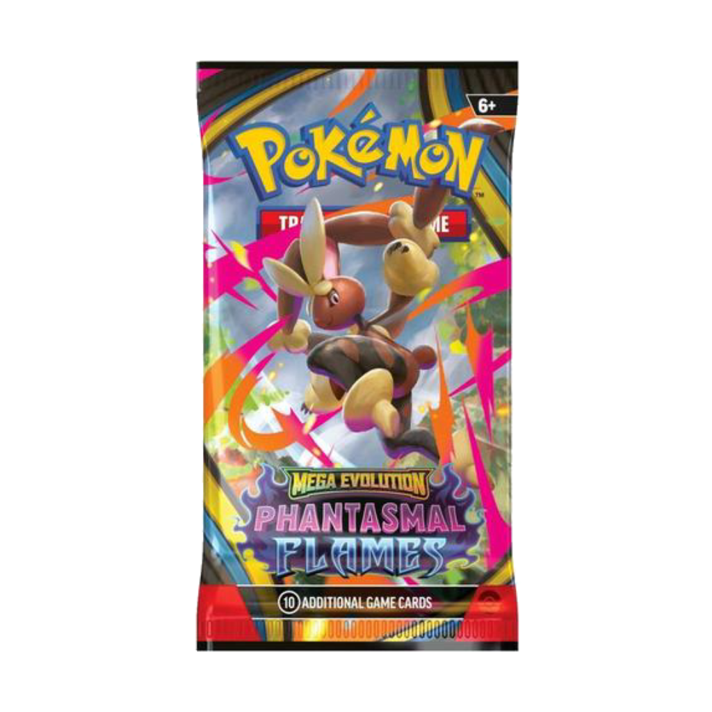 Pokemon TCG: Mega Evolution-Phantasmal Flames Booster Pack