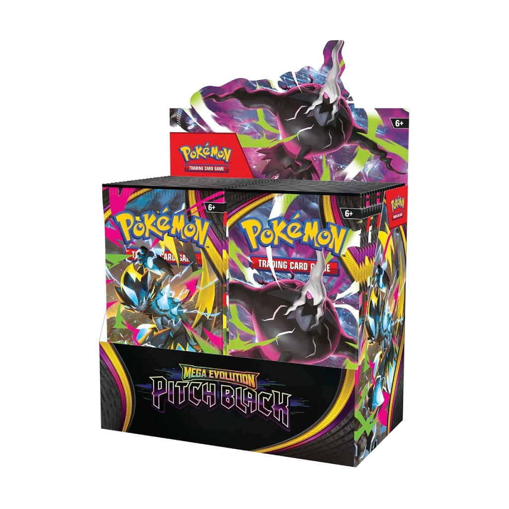 [PRE-ORDER] Pokemon TCG: Mega Evolution-Pitch Black Booster Display Box (36 Packs)