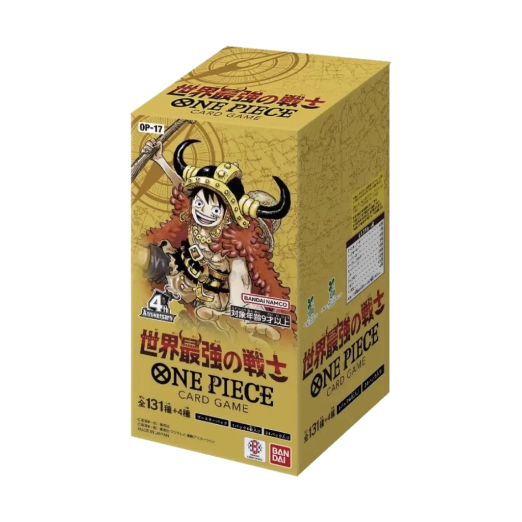 [PRE-ORDER] One Piece Card Game: The Worlds Strongest Warrior [OP-17] Booster Box (JP)