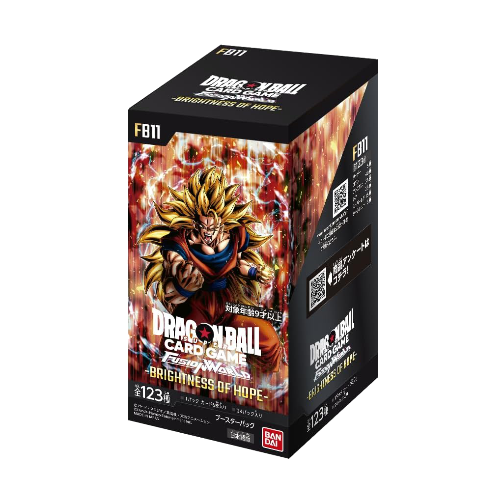 [PRE-ORDER] Dragon Ball Fusion World FB-11 Brightness of Hope Booster Box [JP]