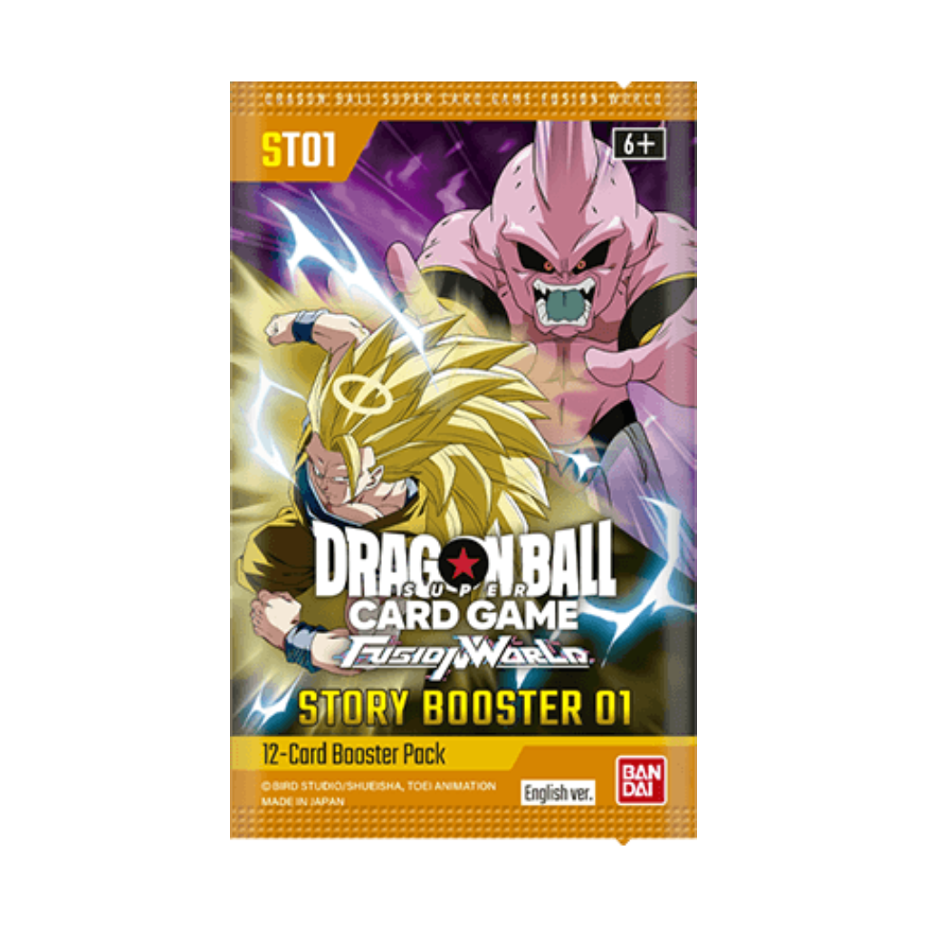 Dragon Ball Fusion World ST-01 Story Booster 01 Sleeved Pack [Random Art]