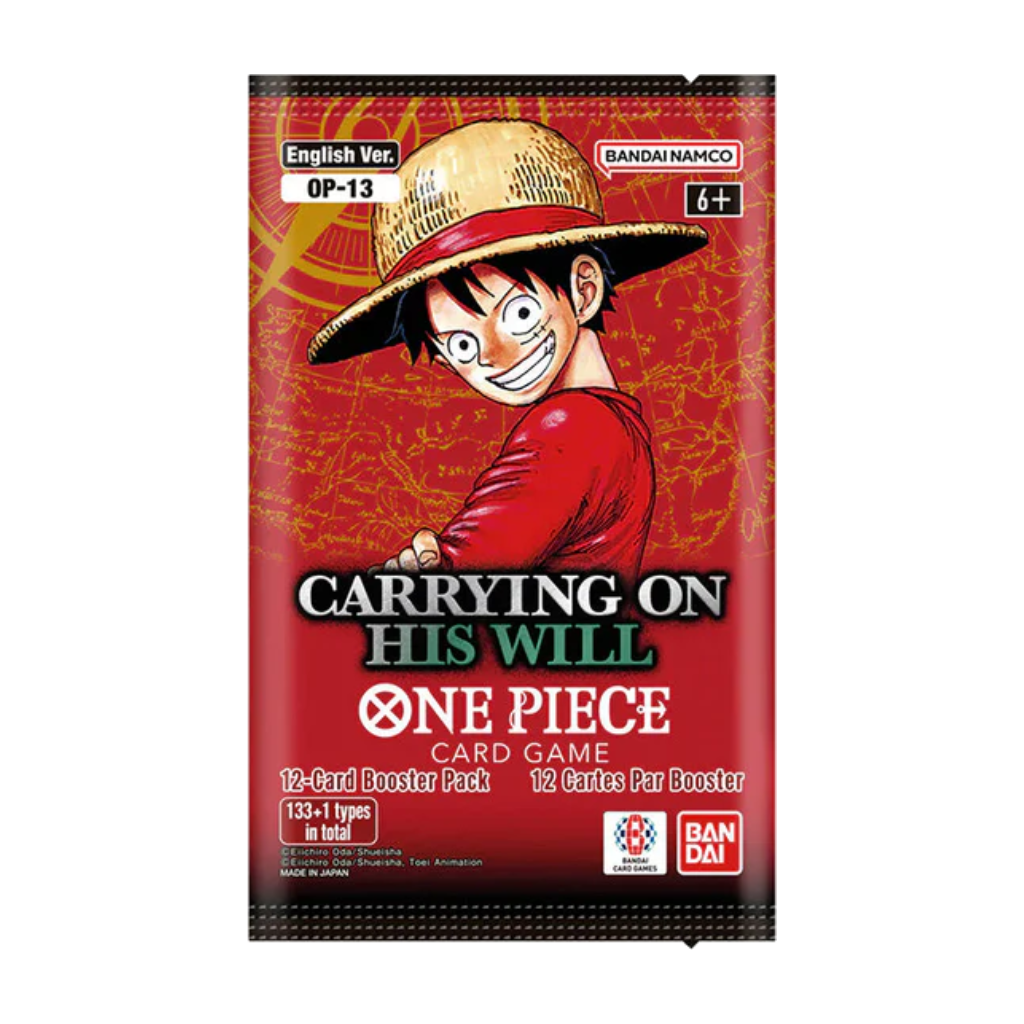 One Piece Card Game: Carrying on his will- Booster Pack (OP-13) (Eng)
