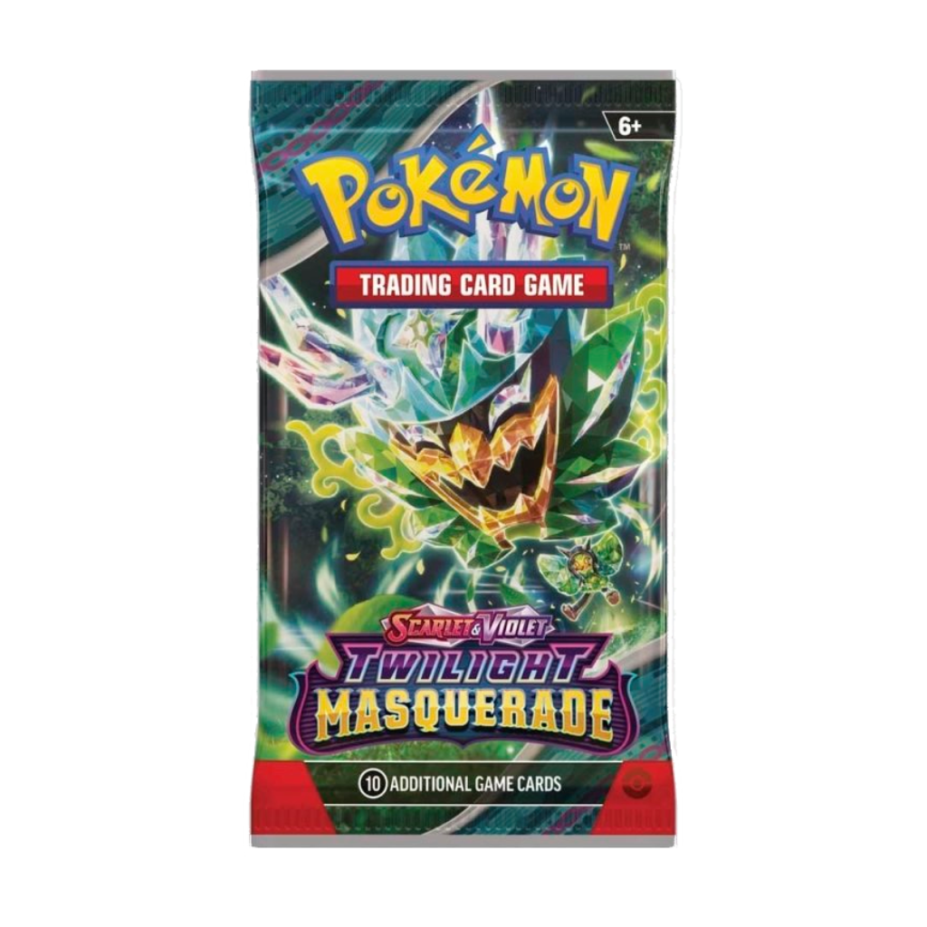 Pokemon TCG: Scarlet & Violet-Twilight Masquerade Booster Pack (Random ArtSet) [ENG]