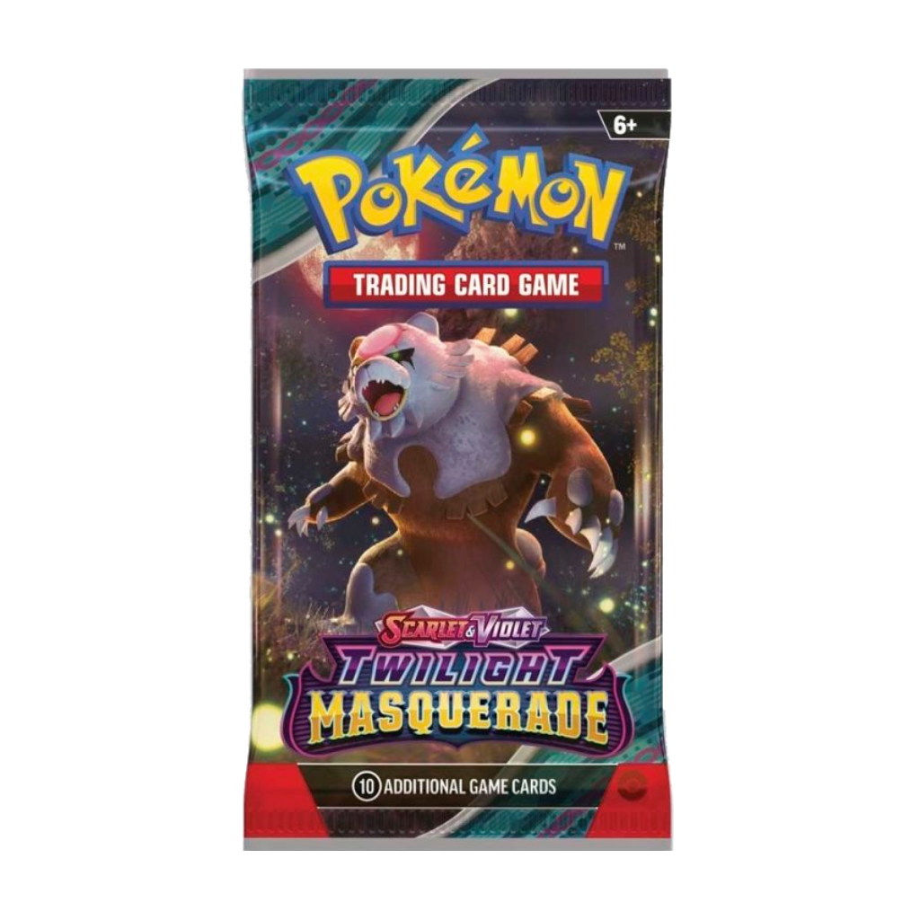 Pokemon TCG: Scarlet & Violet-Twilight Masquerade Booster Pack (Random ArtSet) [ENG]