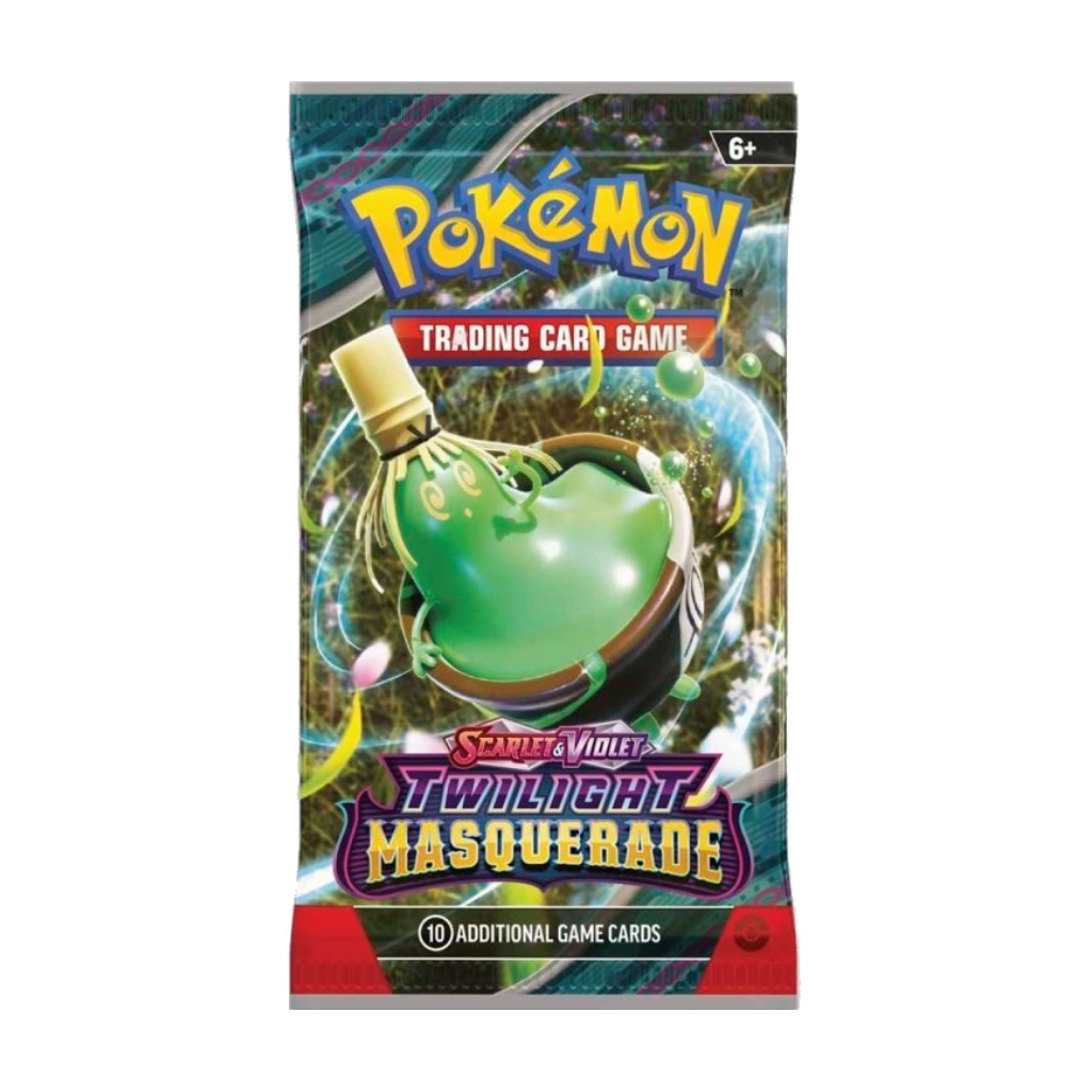 Pokemon TCG: Scarlet & Violet-Twilight Masquerade Booster Pack (Random ArtSet) [ENG]