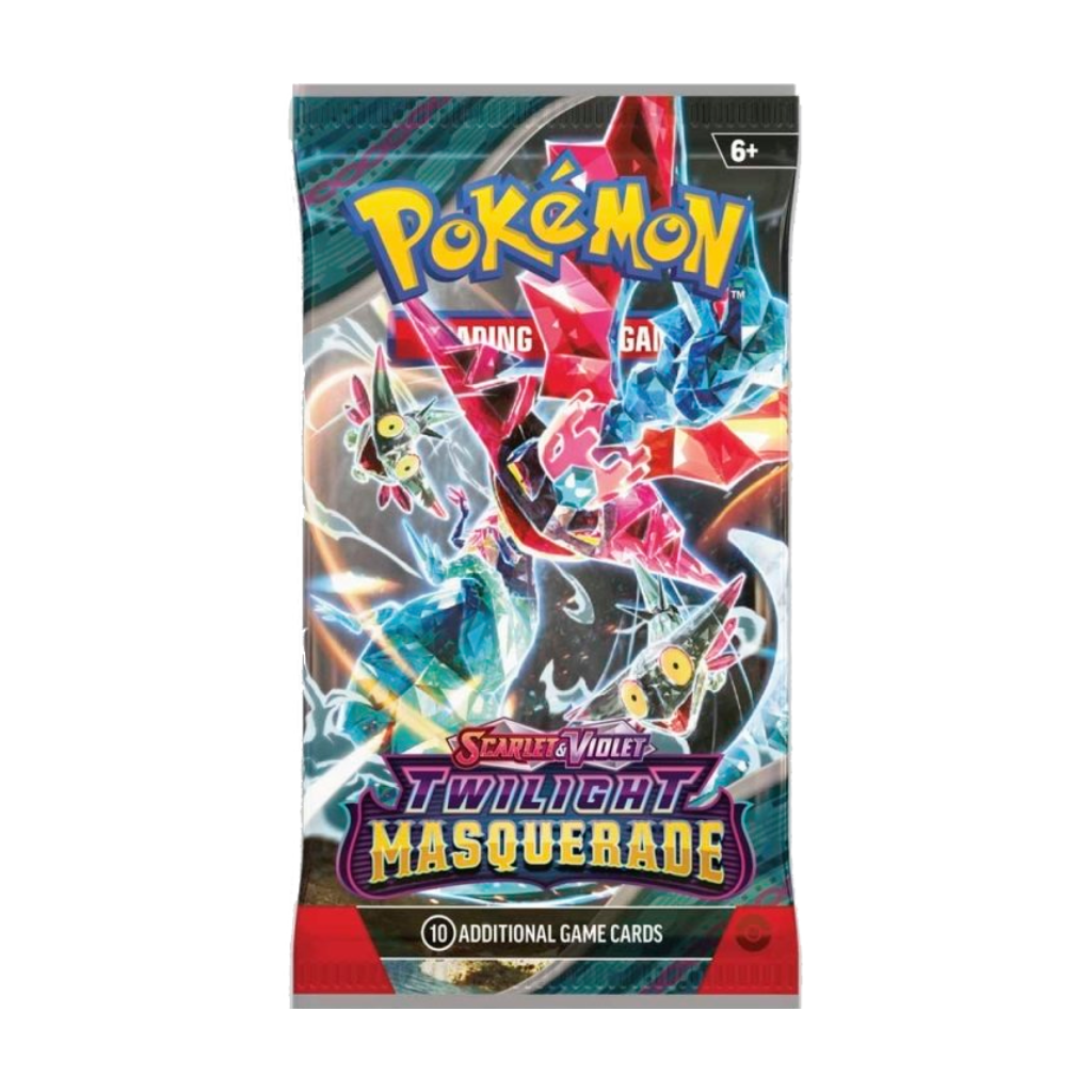 Pokemon TCG: Scarlet & Violet-Twilight Masquerade Booster Pack (Random ArtSet) [ENG]