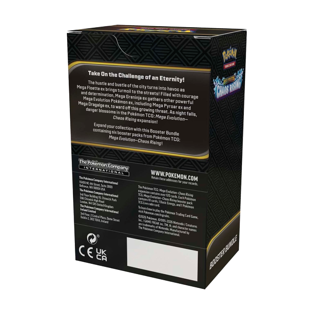 Pokemon TCG: Mega Evolution-Chaos Rising Booster Bundle