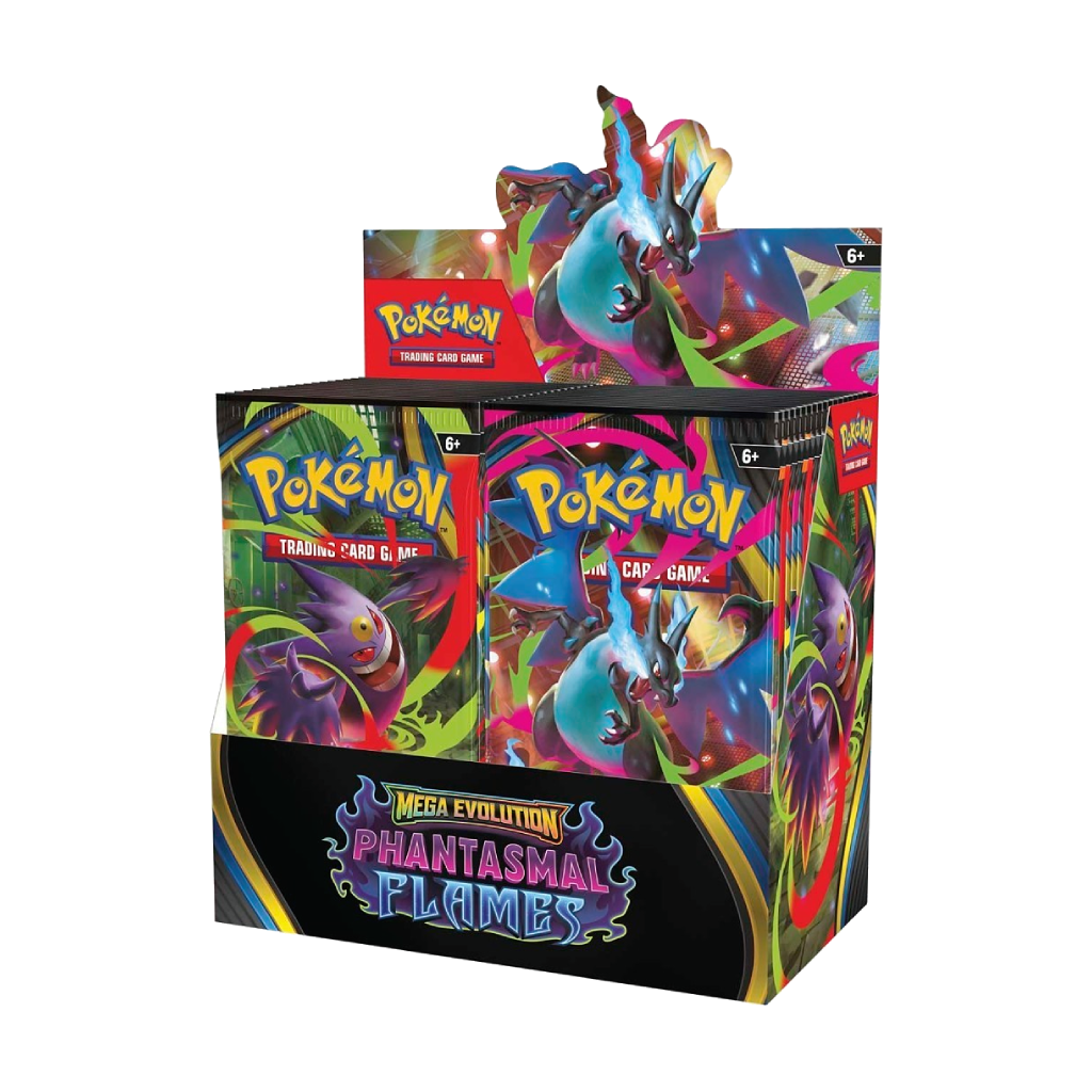 Pokemon TCG: Mega Evolution-Phantasmal Flames Booster Display Box (36 Packs)