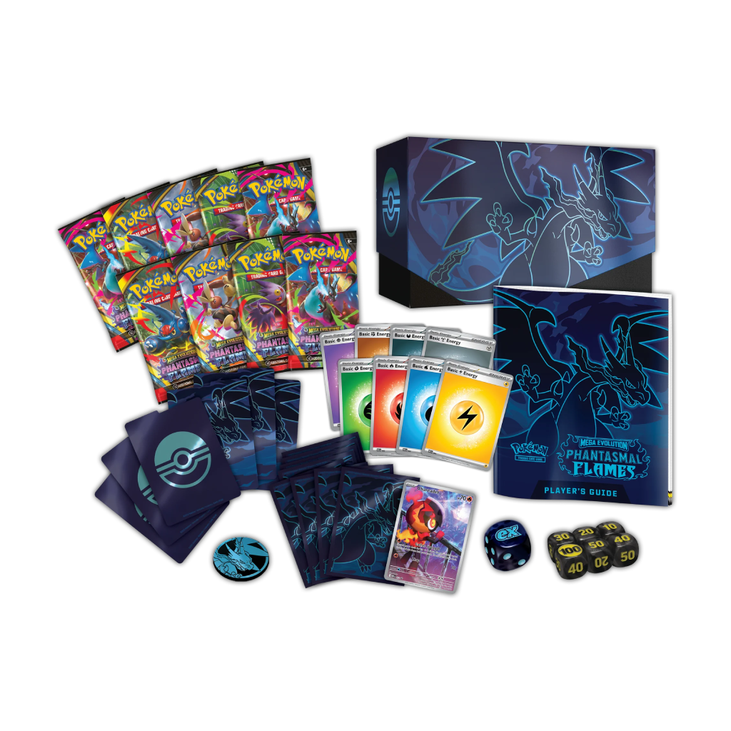 Pokemon TCG: Mega Evolution-Phantasmal Flames Elite Trainer Box