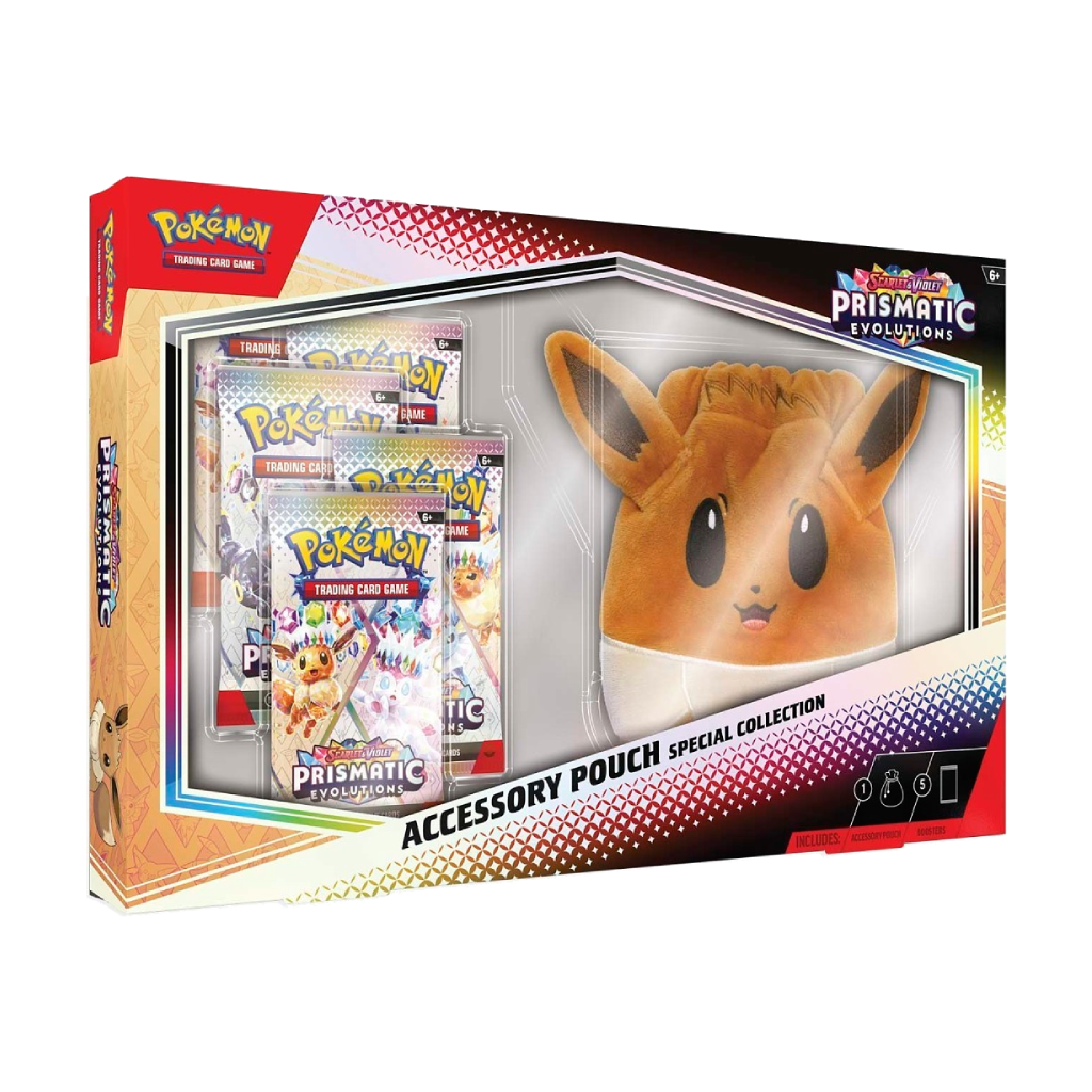 Pokemon TCG: Scarlet & Violet-Prismatic Evolutions Accessory Pouch Special Collection