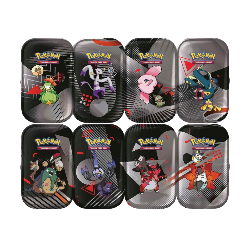 Pokemon TCG Unova Mini Tin Display Box (8 Tins)